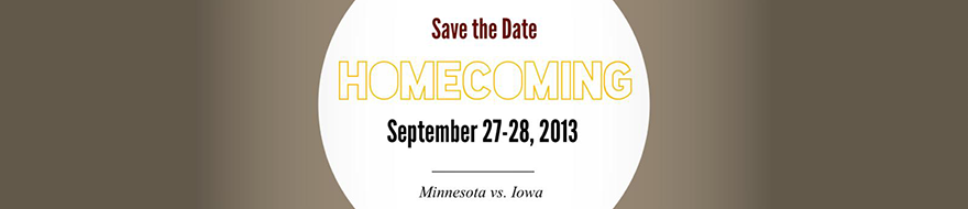 2013 Homecoming Save The Date